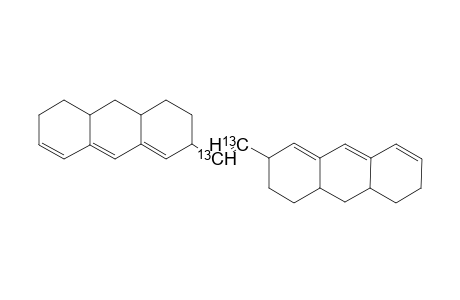 1,2-bis[4',4'a,5',6',10',10'a-Hexahydro-anthracen-3'-yl]-13C-ethene