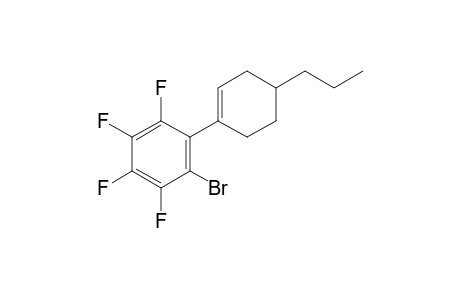 1-Bromo-2,3,4,5-tetrafluoro-6-(4-propylcyclohex-1-enyl)benzene