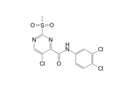 4-pyrimidinecarboxamide, 5-chloro-N-(3,4-dichlorophenyl)-2-(methylsulfonyl)-
