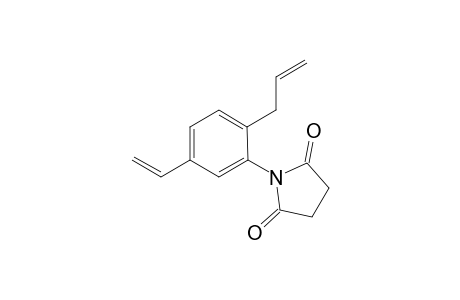 1-(2-allyl-5-vinylphenyl)pyrrolidine-2,5-dione