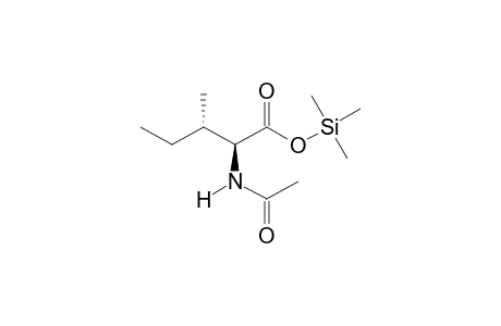 N-Acetylisoleucine,O-TMS