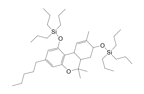 Tripropyl((6,6,9-trimethyl-3-pentyl-8-[(tripropylsilyl)oxy]-6a,7,8,10a-tetrahydro-6H-benzo[c]chromen-1-yl)oxy)silane