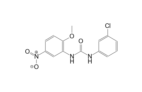 N-(3-chlorophenyl)-N'-(2-methoxy-5-nitrophenyl)urea