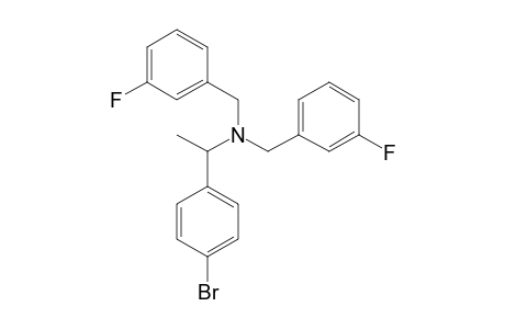 N,N-Bis(3-fluorobenzyl)beta-methyl-1-(4-bromophenyl)ethanamine
