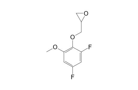 2-[(2,4-Difluoro-6-methoxyphenoxy)methyl]oxirane