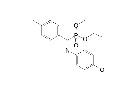 Diethyl .alpha.-(p-anisylimino)-4-methylbenzylphosphonate