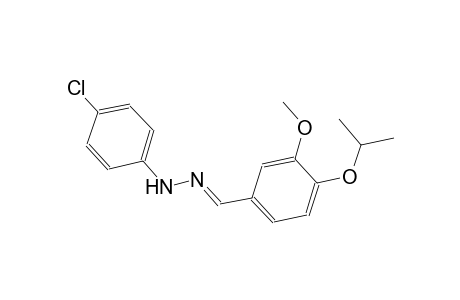 4-isopropoxy-3-methoxybenzaldehyde (4-chlorophenyl)hydrazone