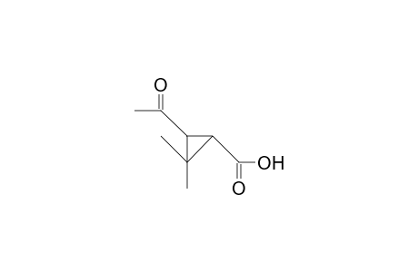 3-Acetyl-2,2-dimethyl-cyclopropanecarboxylic acid