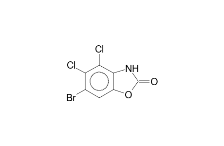 6-Bromanyl-4,5-bis(chloranyl)-3H-1,3-benzoxazol-2-one