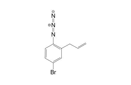 2-Allyl-1-azido-4-bromobenzene