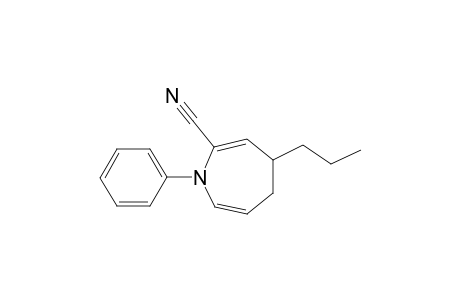 2-cyano-1-phenyl-4-propyl-4,5-dihydro-1H-azepine