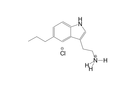 2-(5-propyl-1H-indol-3-yl)ethanaminium chloride
