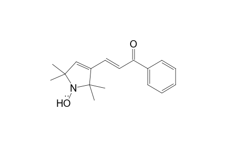 3-(2-Benzoylethenyl)-2,5-dihydro-2,2,5,5-tetramethyl-1H-pyrrol-1-yloxyl radical