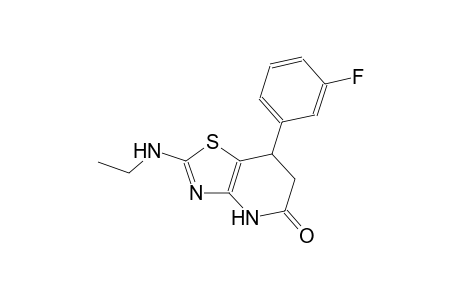 thiazolo[4,5-b]pyridin-5(4H)-one, 2-(ethylamino)-7-(3-fluorophenyl)-6,7-dihydro-