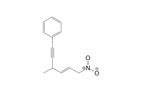 (E)-(3-methyl-6-nitrohex-4-en-1-yn-1-yl)benzene