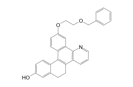 9-Aza-7-[2-(benzyloxy)ethoxy]benzo[g]-2-hydroxy-13,14-dihydrochrysene