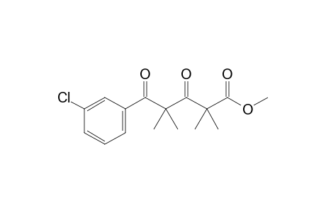 Methyl 5-(3-chlorophenyl)-2,2,4,4-tetramethyl-3,5-dioxopentanoate