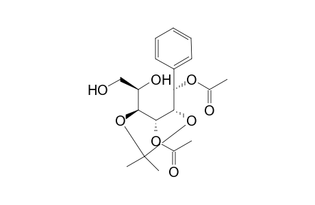1,3-Di-O-acetyl-2,4-O-isopropylidene-1C-phenyl-D-glycero-D-gulo-hexitol