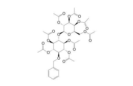 TETRA-O-ACETYL-4-O-BENZYL-1-O-(TETRA-O-ACETYL-BETA-D-GALACTOPYRANOSYL)-SCYLLO-INOSITOL