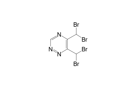 5,6-bis(dibromomethyl)-1,2,4-triazine