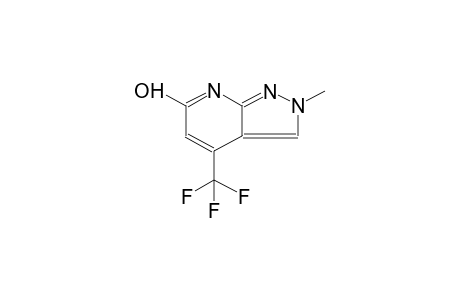 4-TRIFLUOROMETHYL-6-HYDROXY-2-METHYLPYRAZOLO[3,4-B]PYRIDINE