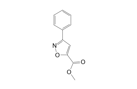 3-Phenyl-isoxazole-5-carboxylic acid, methyl ester