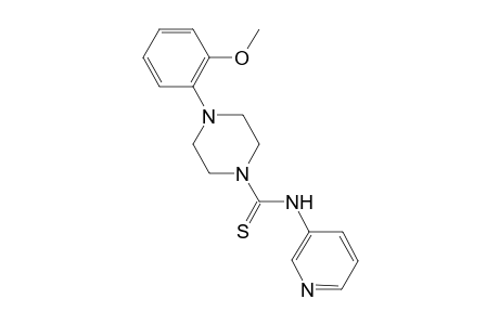 4-(2-Methoxyphenyl)-N-(3-pyridinyl)-1-piperazinecarbothioamide