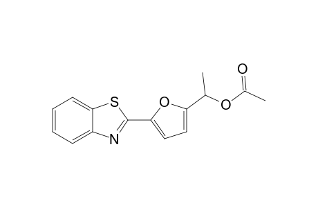 1-(5-(Benzo[d]thiazol-2-yl)furan-2-yl)ethyl acetate