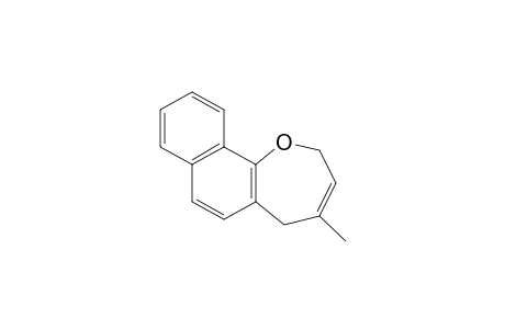 4-Methyl-2,5-dihydro-1-naphthoxepine