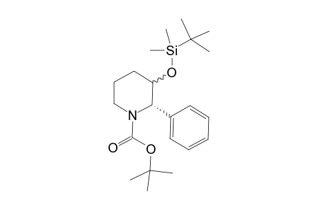 tert-Butyl (2S,3R)-and (2S,3S)-3-{[tert-Butyl(dimethyl)silyl]oxy}-2-phenyl-1-piperidinecarbamate
