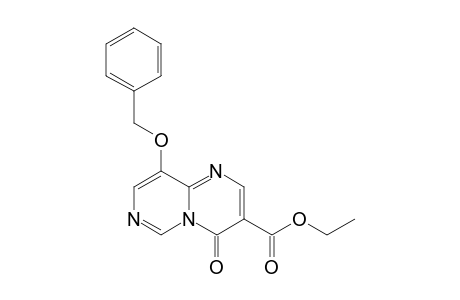 9-BENZYLOXY-3-ETHOXYCARBONYL-PYRIMIDO-[1.6-A]-PYRIMIDIN-4-ONE