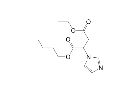 (+-)-1-n-Butyl 4-ethyl 2-imidazol-1-yl succinate