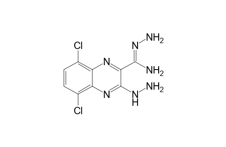 5,8-Dichloro-3-hydrazino-2-quinoxalinylcarboxamidrazone