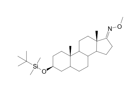 Methyloxime, t-butyldimethylsilyl derivative of Epiaetiocholanolone