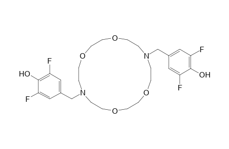 4-[[16-(3,5-difluoro-4-hydroxy-benzyl)-1,4,10,13-tetraoxa-7,16-diazacyclooctadec-7-yl]methyl]-2,6-difluoro-phenol