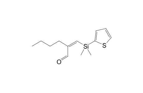 (2Z)-2-[[dimethyl(2-thienyl)silyl]methylene]hexanal