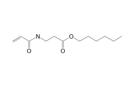 .beta.-Alanine, N-acryloyl-, hexyl ester