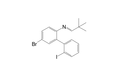 5-Bromo-N-(tert-butylmethylene)-2'-iodo-2-aminobiphenyl