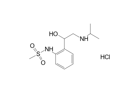 2'-[1-hydroxy-2-(isopropylamino)ethyl]methanesulfonanilide, hydrochloride