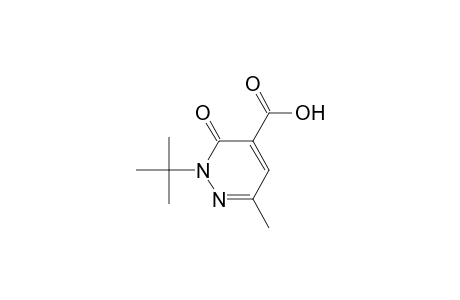4-Pyridazinecarboxylic acid, 2-(1,1-dimethylethyl)-2,3-dihydro-6-methyl-3-oxo-