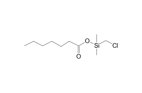 (Chloromethyl)(dimethyl)silyl heptanoate