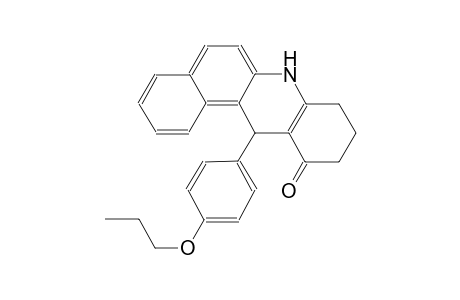 benz[a]acridin-11(7H)-one, 8,9,10,12-tetrahydro-12-(4-propoxyphenyl)-