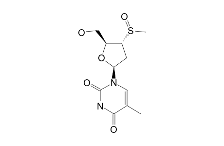 3'-DEOXY-3'-METHYLSULFINYL-THYMIDINE;ISOMER-A