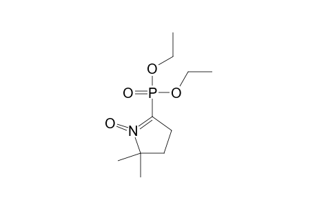 5-diethoxyphosphoryl-2,2-dimethyl-1-oxido-1-pyrrolin-1-ium