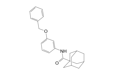 N-[3-(benzyloxy)phenyl]adamantane-1-carboxamide