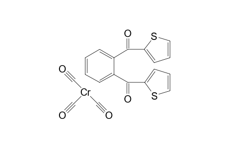 Tricarbonyl[.eta(6).-1,2-bis(2'-thiophenoyl)benzene]chromium ( 0)