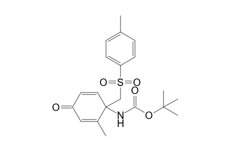 N-[(t-Butoxy)carbonyl]-4-amino-3-methyl-4-[(p-tolylsulfonyl)methyl]-2,5-cyclohexadien-1-one