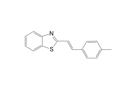 2-[(E)-2-(4-methylphenyl)ethenyl]-1,3-benzothiazole