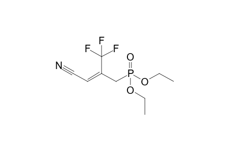 Diethyl 3-Cyano-2-trifluoromethylprop-2-enylphosphonate