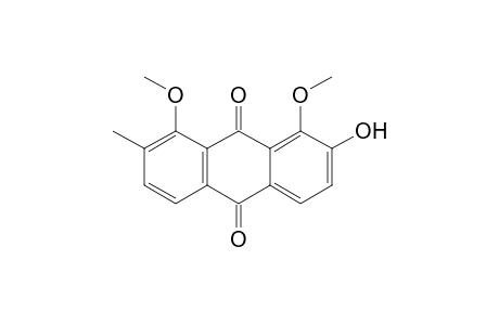 2-Hydroxy-1,8-dimethoxy-7-methyl-9,10-anthraquinone